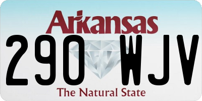 AR license plate 290WJV