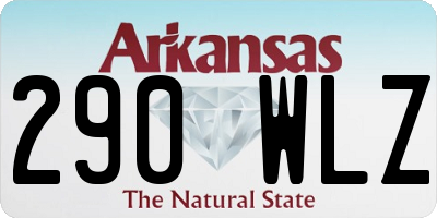 AR license plate 290WLZ
