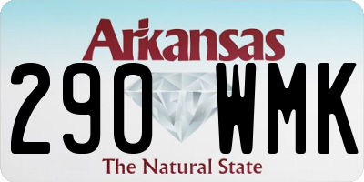 AR license plate 290WMK