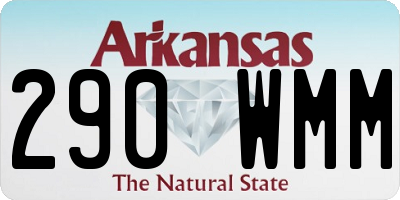 AR license plate 290WMM