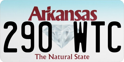 AR license plate 290WTC