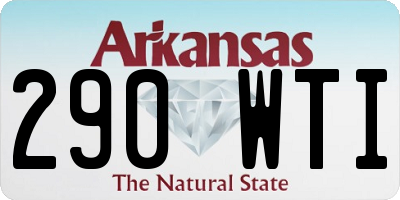 AR license plate 290WTI
