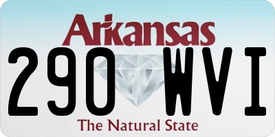 AR license plate 290WVI