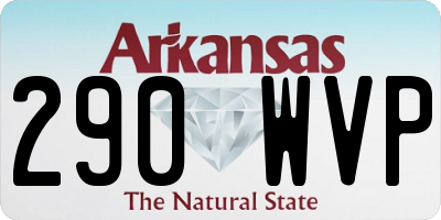 AR license plate 290WVP