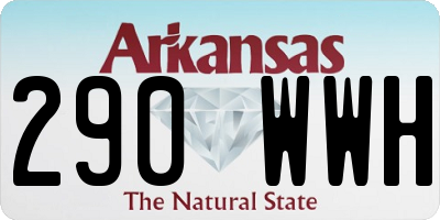 AR license plate 290WWH