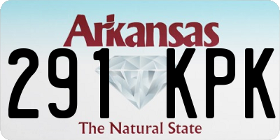 AR license plate 291KPK