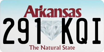AR license plate 291KQI