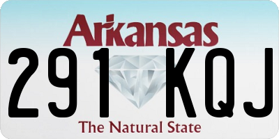 AR license plate 291KQJ