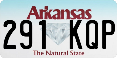 AR license plate 291KQP