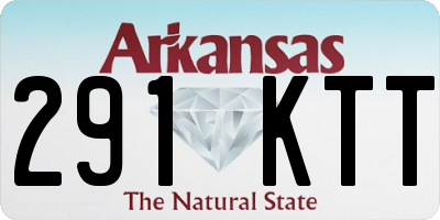 AR license plate 291KTT