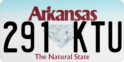 AR license plate 291KTU