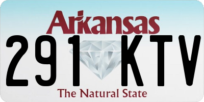 AR license plate 291KTV