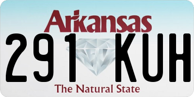 AR license plate 291KUH