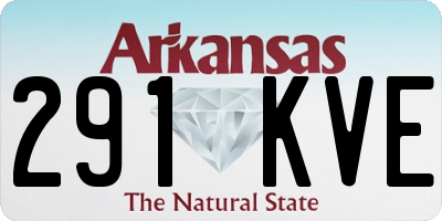 AR license plate 291KVE