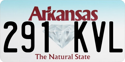 AR license plate 291KVL