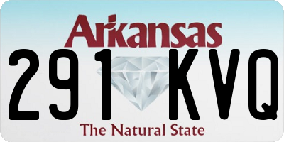 AR license plate 291KVQ