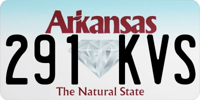 AR license plate 291KVS