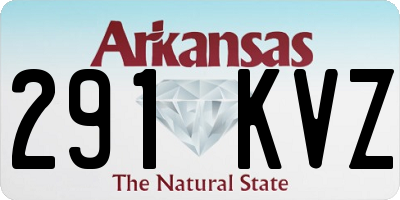 AR license plate 291KVZ