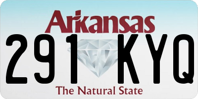 AR license plate 291KYQ