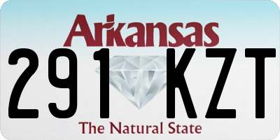 AR license plate 291KZT