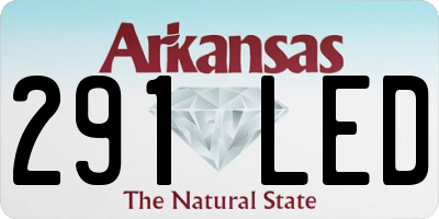 AR license plate 291LED