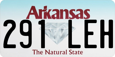 AR license plate 291LEH