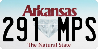 AR license plate 291MPS