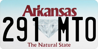 AR license plate 291MTO