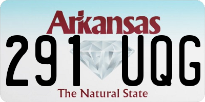 AR license plate 291UQG