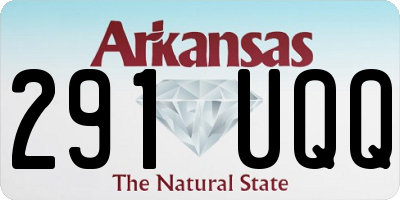 AR license plate 291UQQ