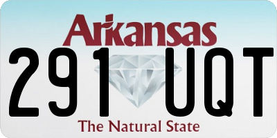 AR license plate 291UQT
