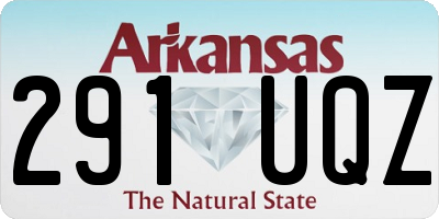 AR license plate 291UQZ