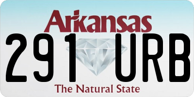 AR license plate 291URB