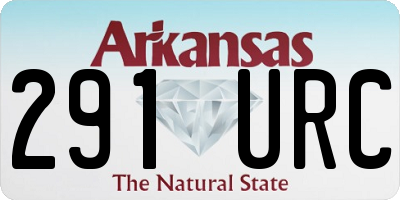 AR license plate 291URC