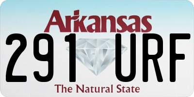 AR license plate 291URF