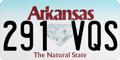 AR license plate 291VQS