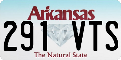 AR license plate 291VTS