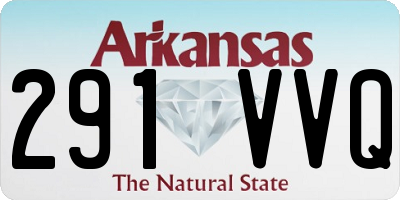 AR license plate 291VVQ