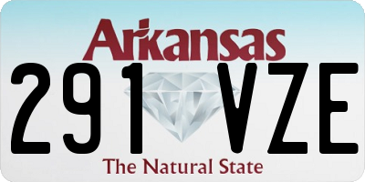 AR license plate 291VZE