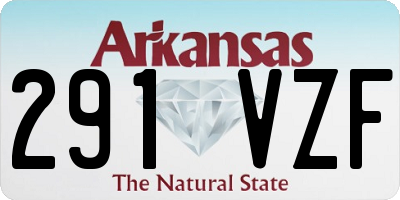 AR license plate 291VZF