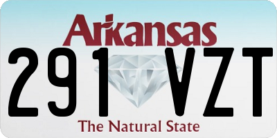 AR license plate 291VZT