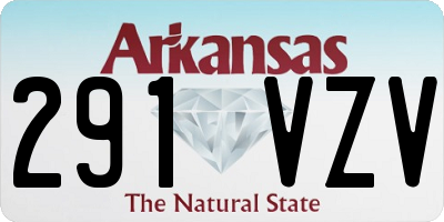 AR license plate 291VZV
