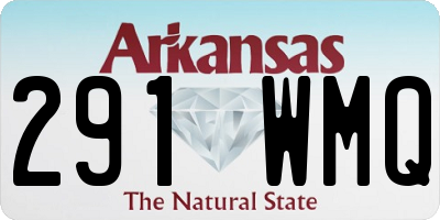 AR license plate 291WMQ