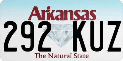 AR license plate 292KUZ