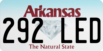 AR license plate 292LED