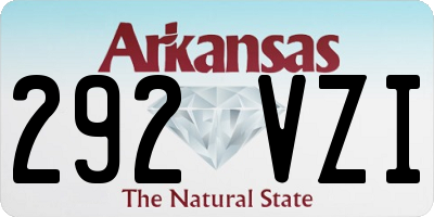 AR license plate 292VZI