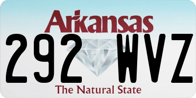 AR license plate 292WVZ