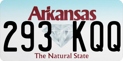 AR license plate 293KQQ