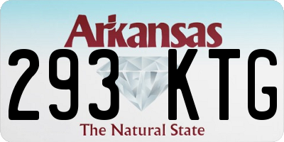 AR license plate 293KTG