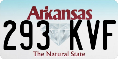 AR license plate 293KVF